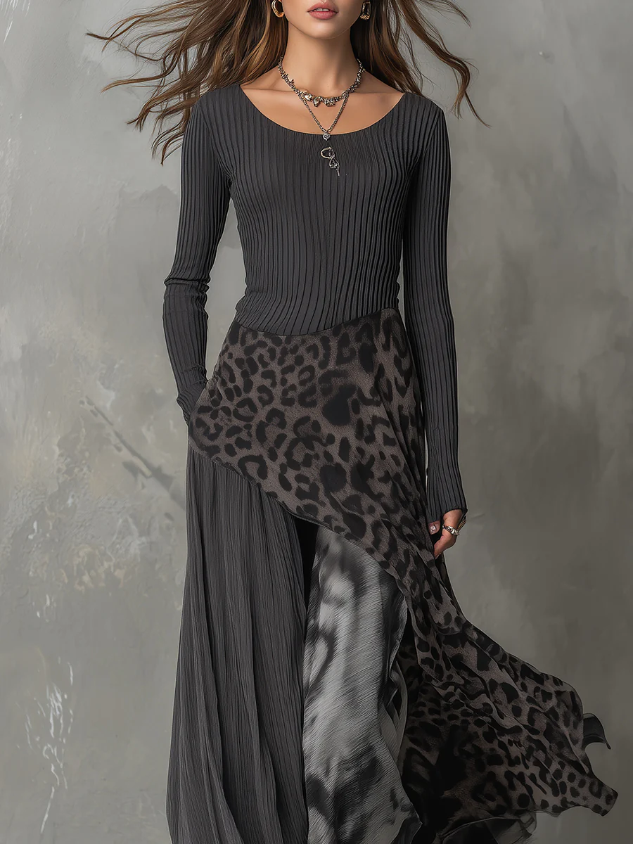 Abito Maxi Liora Boho Luxe