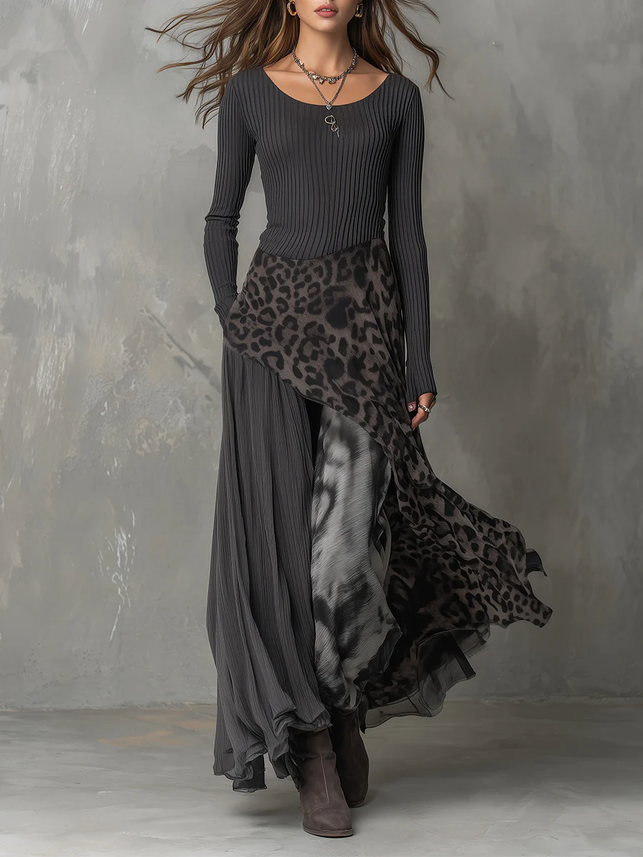 Abito Maxi Liora Boho Luxe