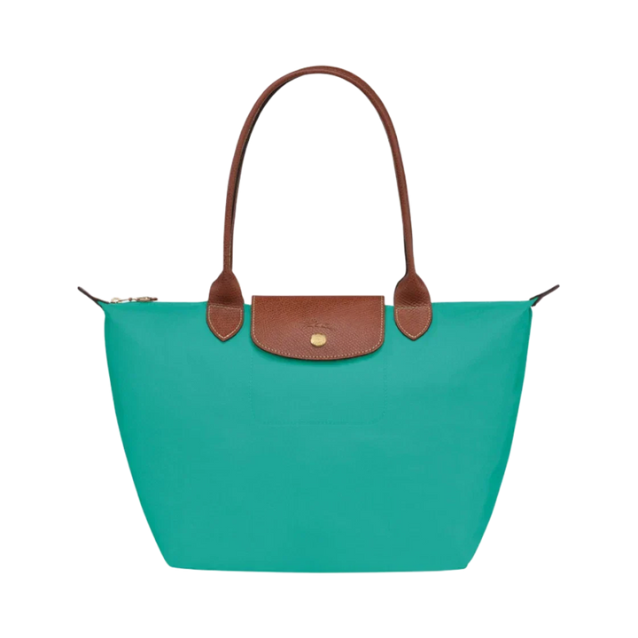 Longchamp - Grande Borsa Le Pliage, Turchese