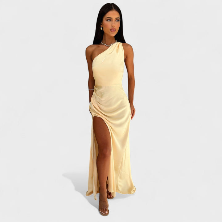 Aurélia - Abito lungo in satin