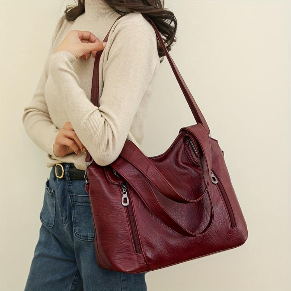 Borsa a mano vintage per documenti