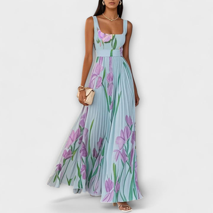 Pénélope - Abito Maxi in Chiffon