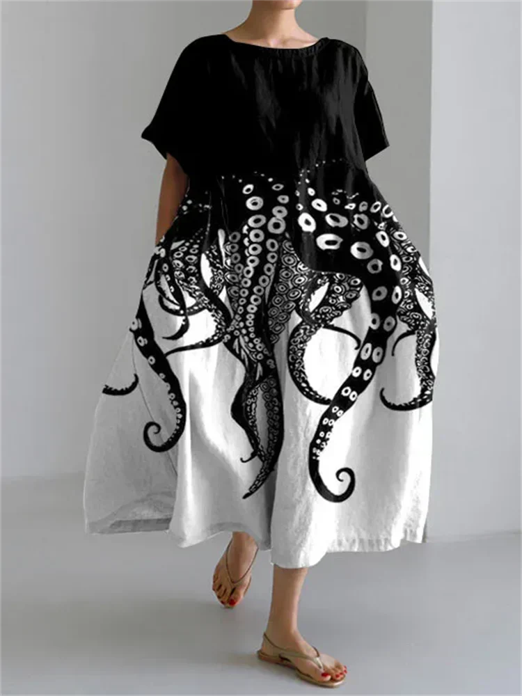 RAFFAELLA | Artistic Summer Dress