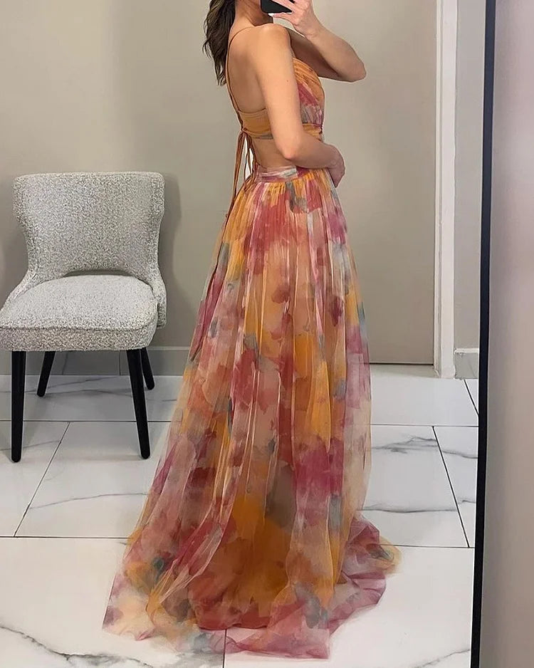 Abito Elegante a Halter di Sophia