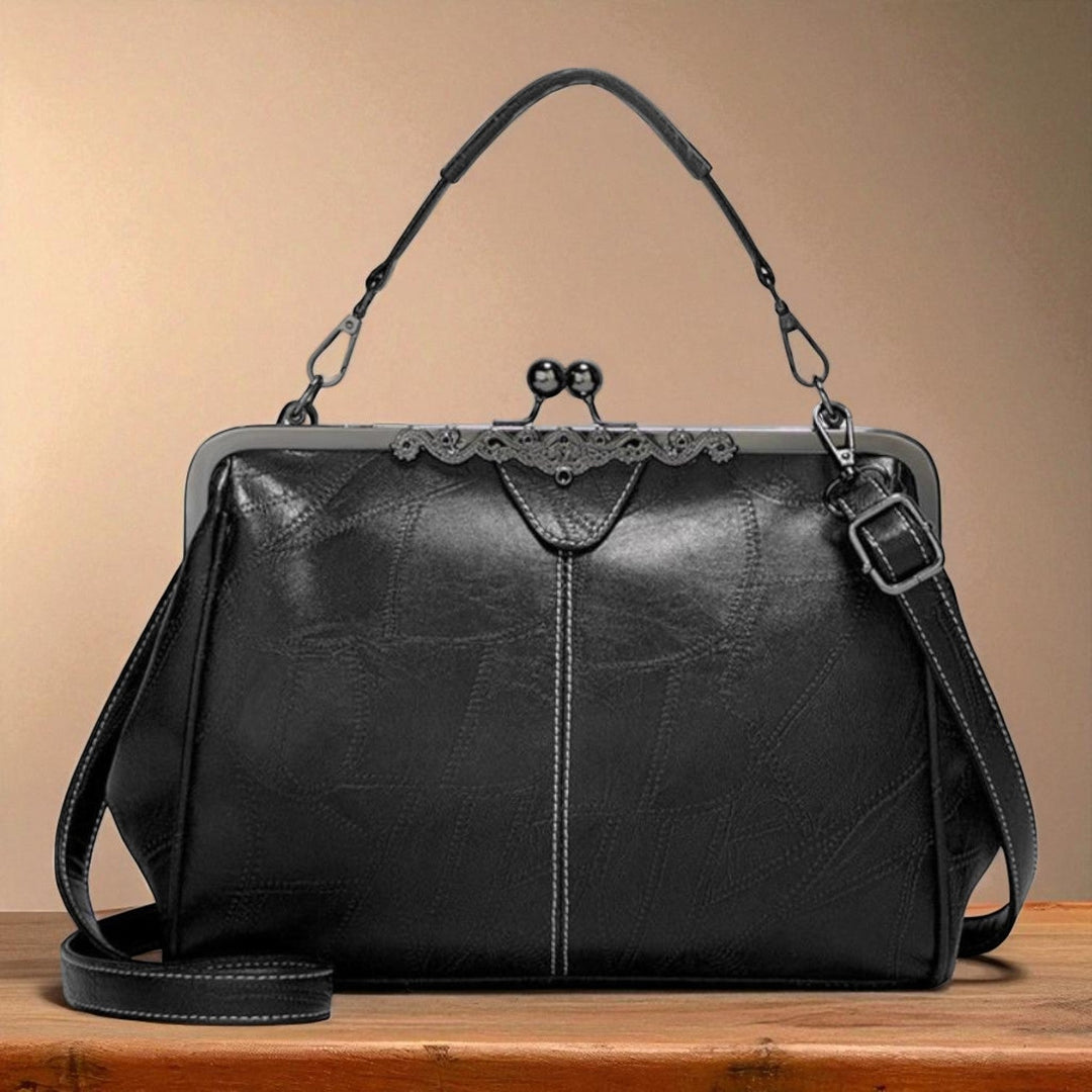 Vintage Bag with Snap Closure