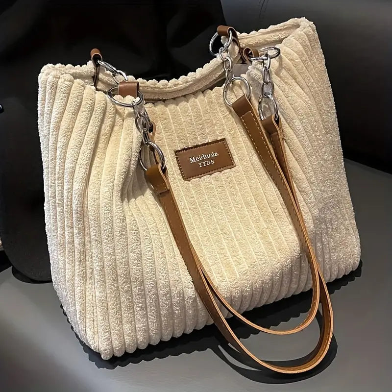 MEGAN | BORSA IN CORDUROY DI COTONE