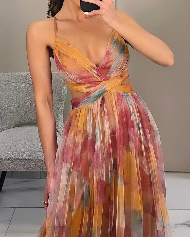 Abito Elegante a Halter di Sophia