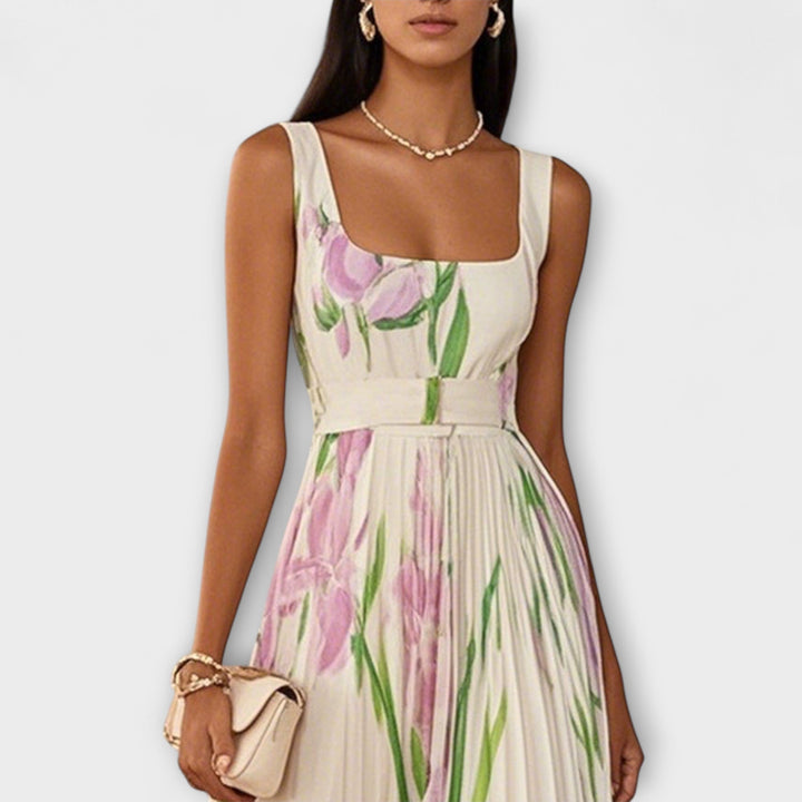 Pénélope - Abito Maxi in Chiffon