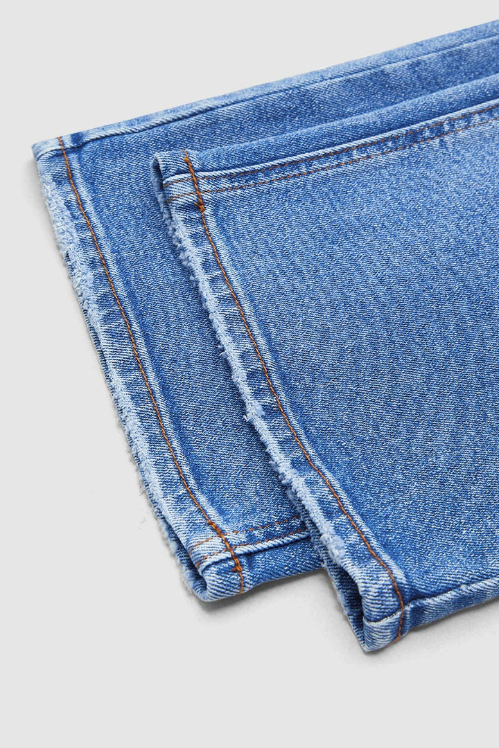 Denvara | Jeans a gamba dritta a vita media