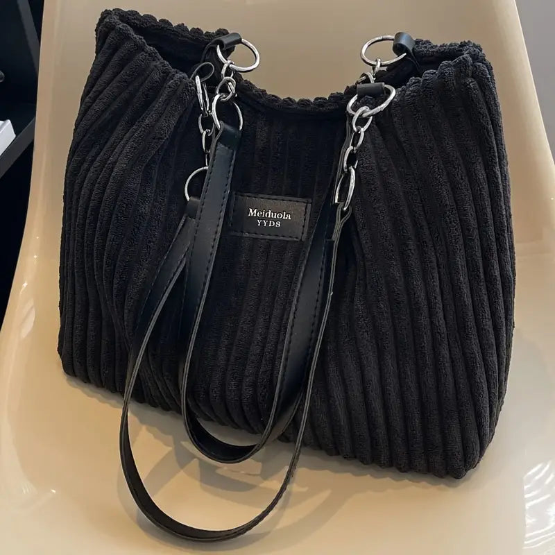 MEGAN | BORSA IN CORDUROY DI COTONE
