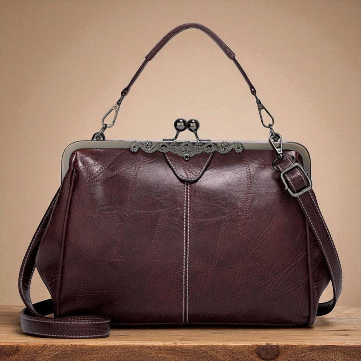 Vintage Bag with Snap Closure