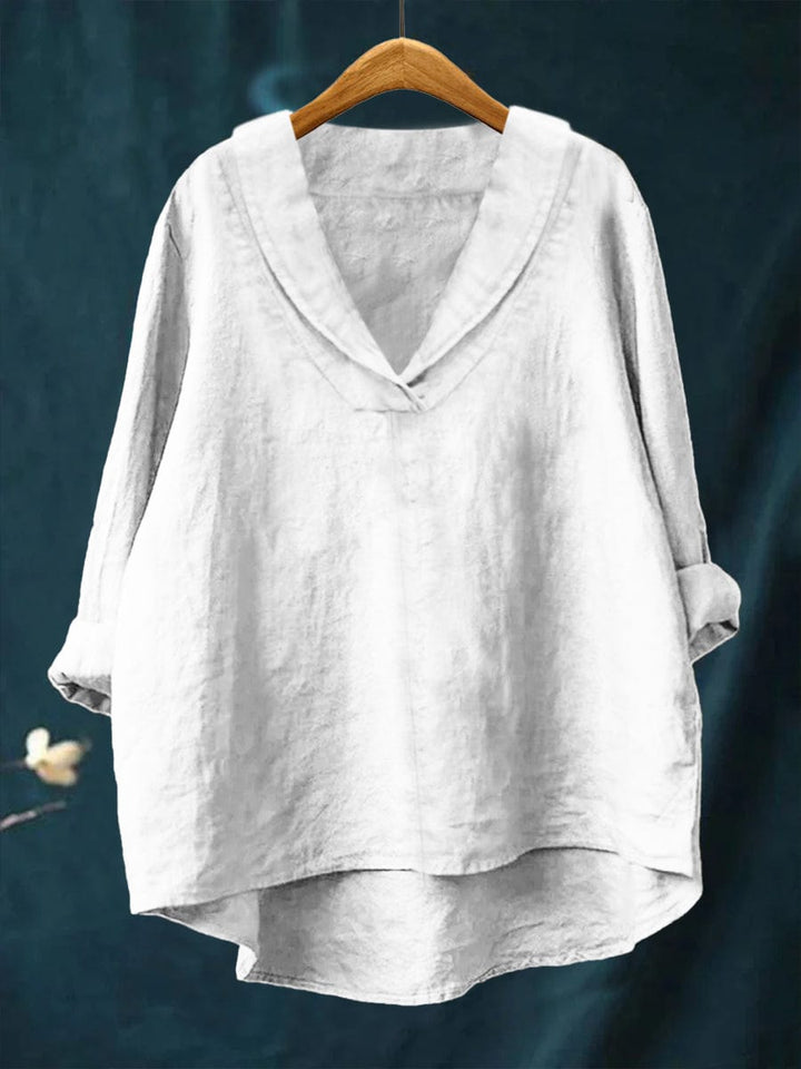 Samantha | Blusa Estiva Elegante in Lino