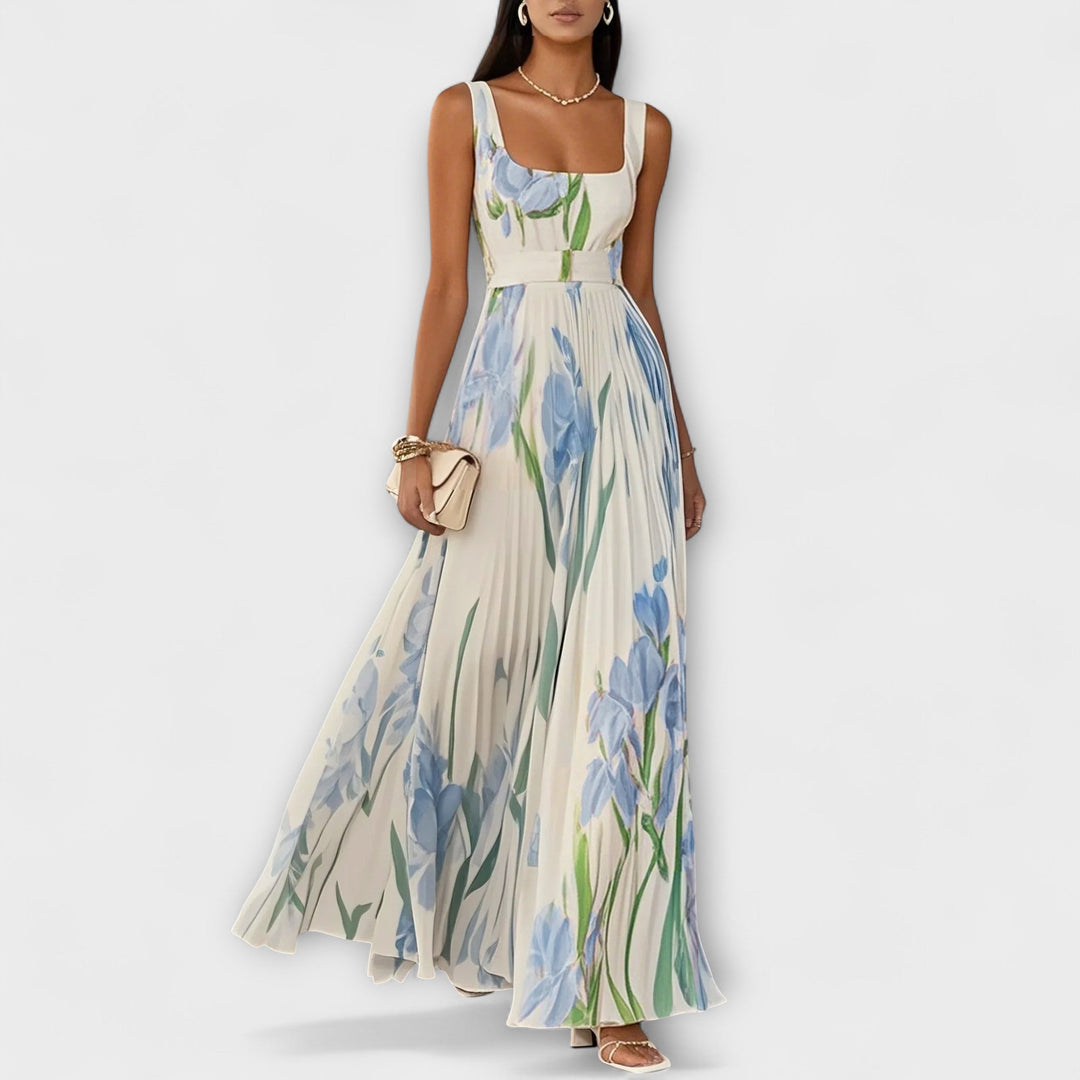 Pénélope - Abito Maxi in Chiffon