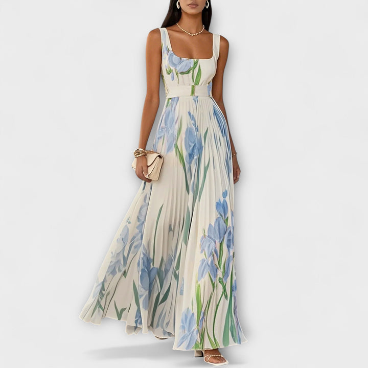 Pénélope - Abito Maxi in Chiffon