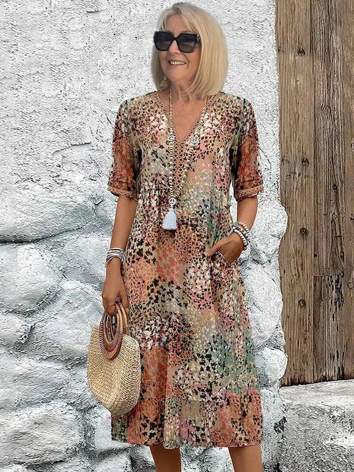 Abito Midi Rosalind Bloom