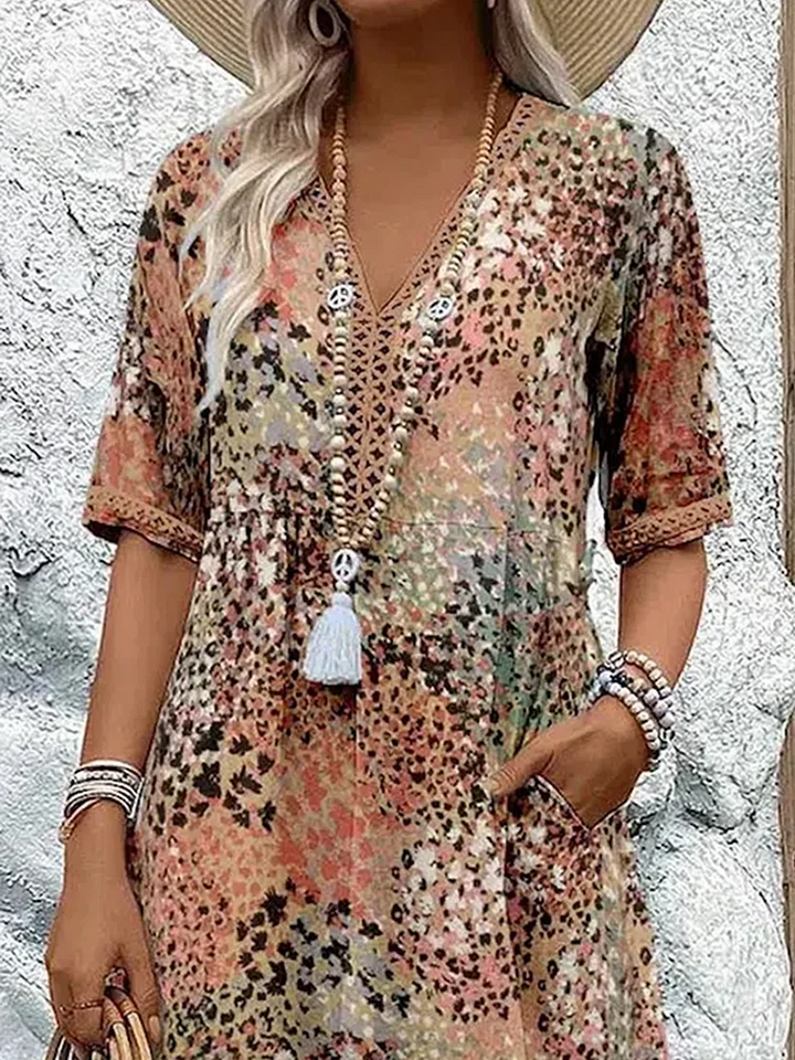 Abito Midi Rosalind Bloom