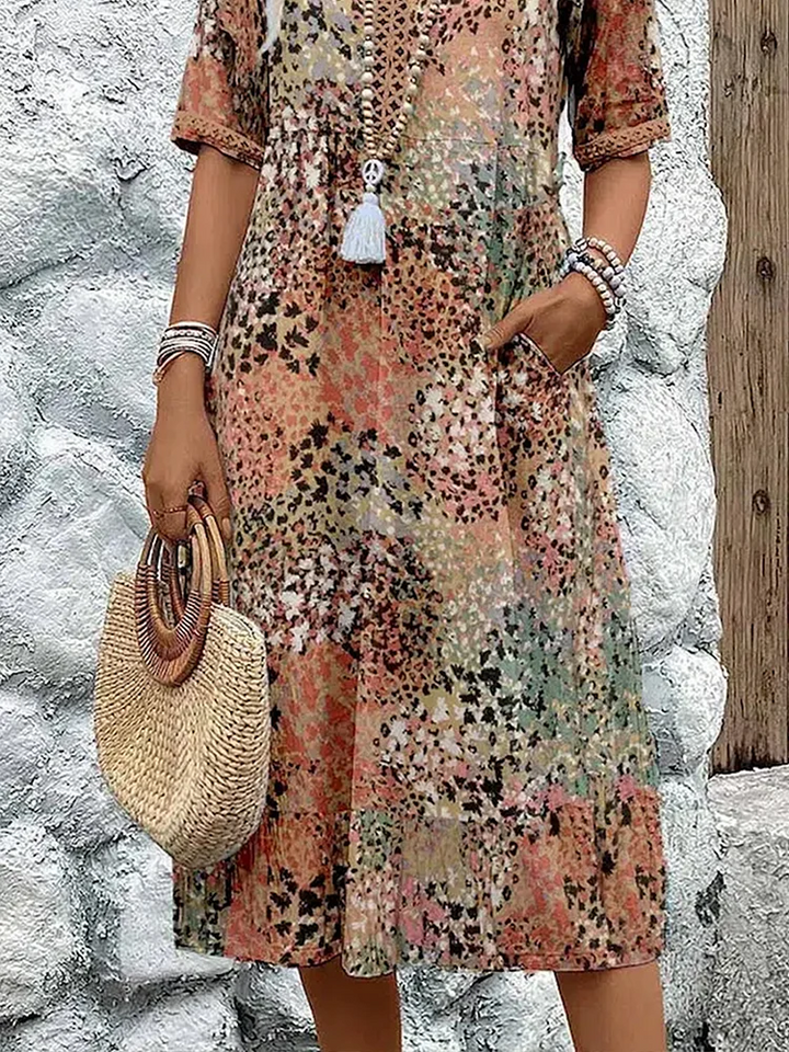 Abito Midi Rosalind Bloom