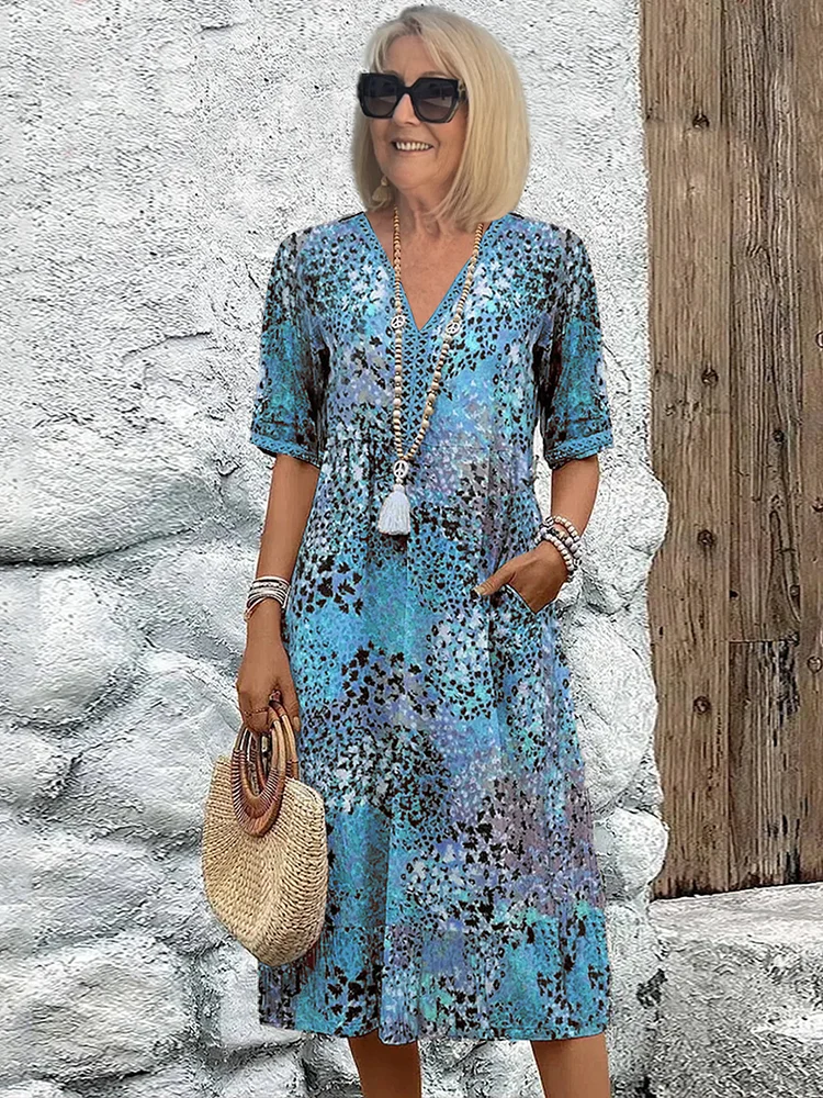 Abito Midi Rosalind Bloom
