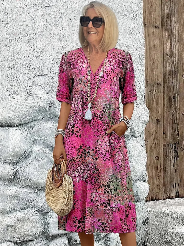 Abito Midi Rosalind Bloom