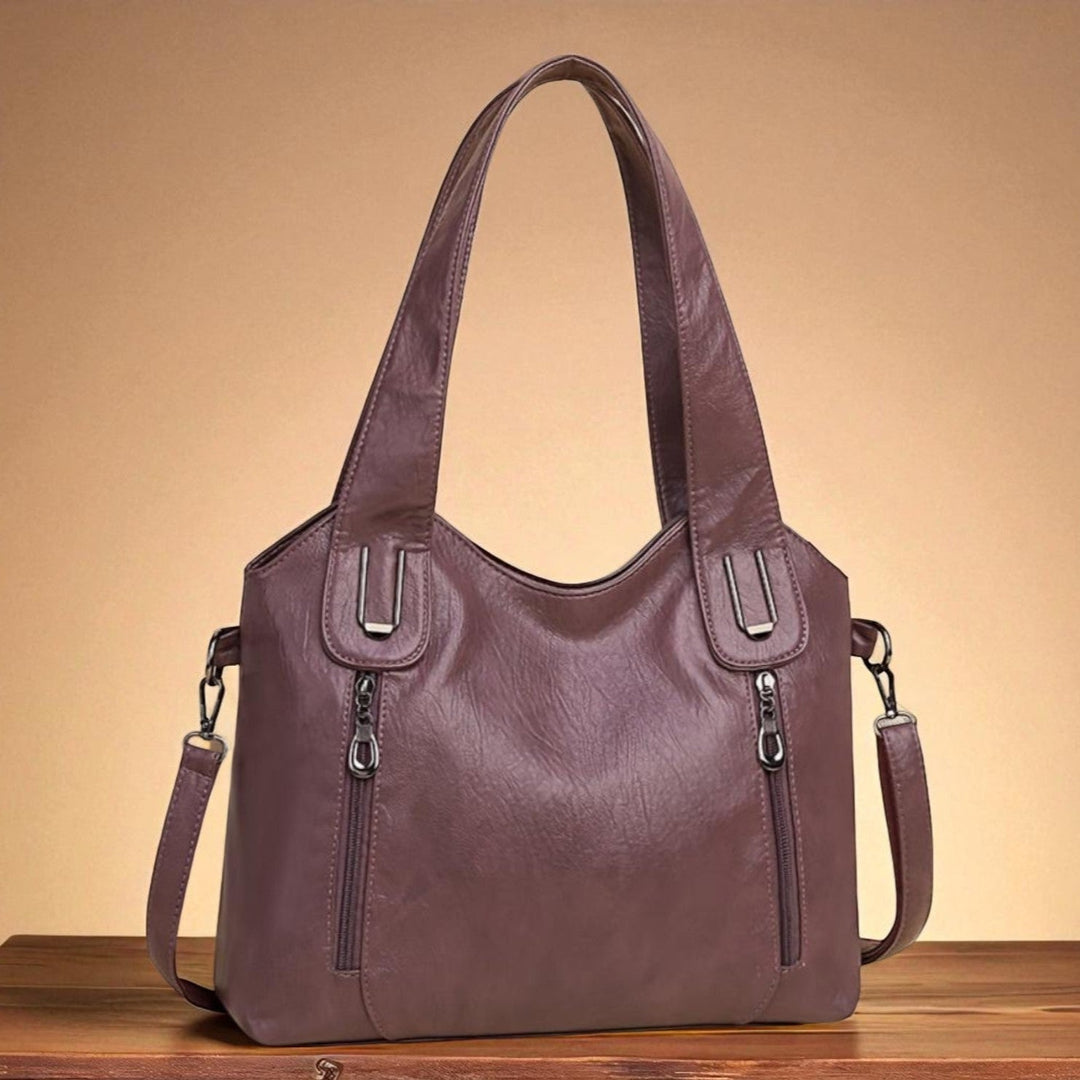 Borsa a mano vintage per documenti