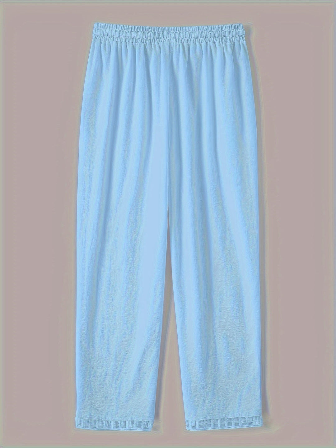 Wren – Pantaloni Cropped Relax con Dettagli in Contrasto