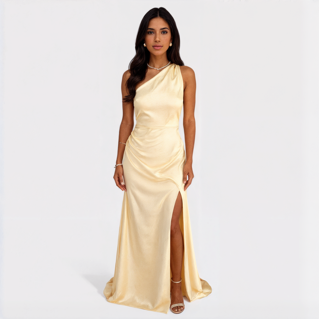 Aurélia - Abito lungo in satin