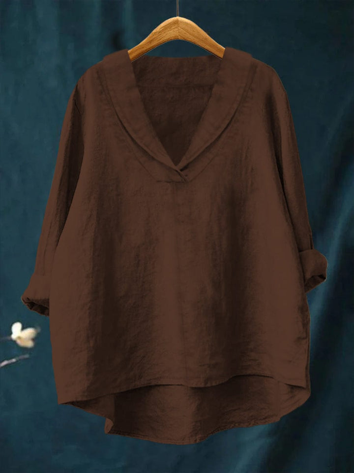 Samantha | Blusa Estiva Elegante in Lino