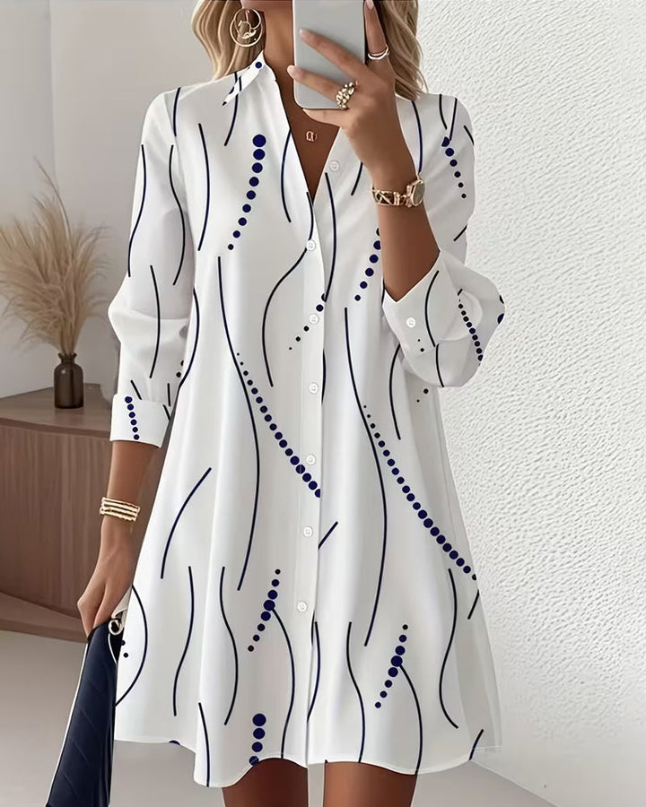 Camicia con Collo Ondulato Elodie