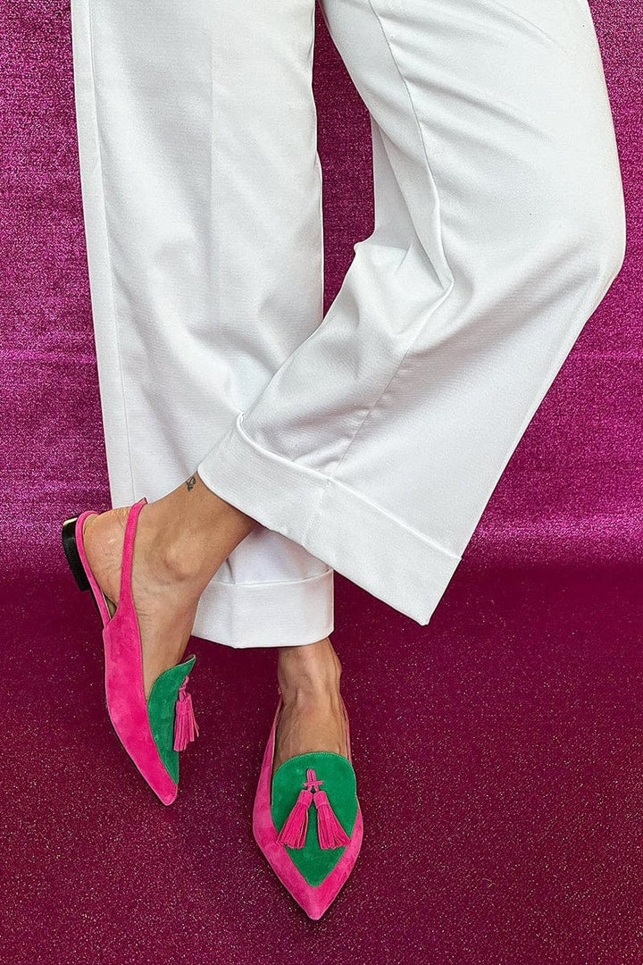 Tessa Tassel Slingbacks