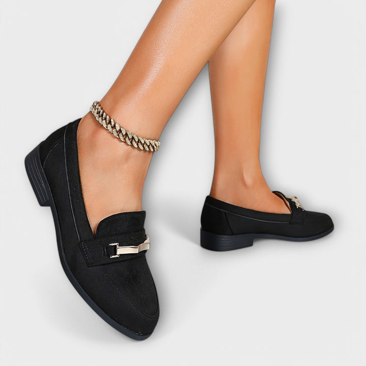 Noémie | Flannel Moccasins