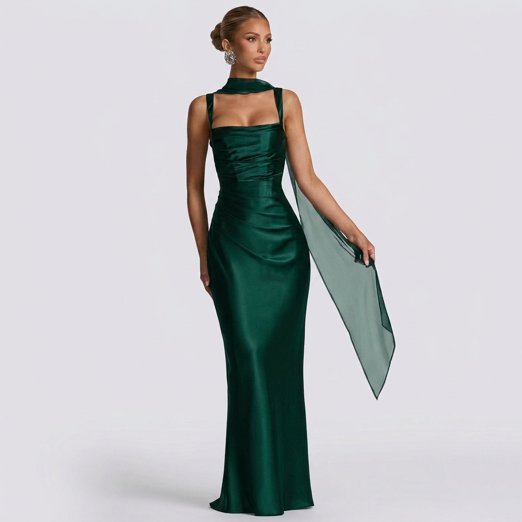 Luana - Abito Maxi Elegante