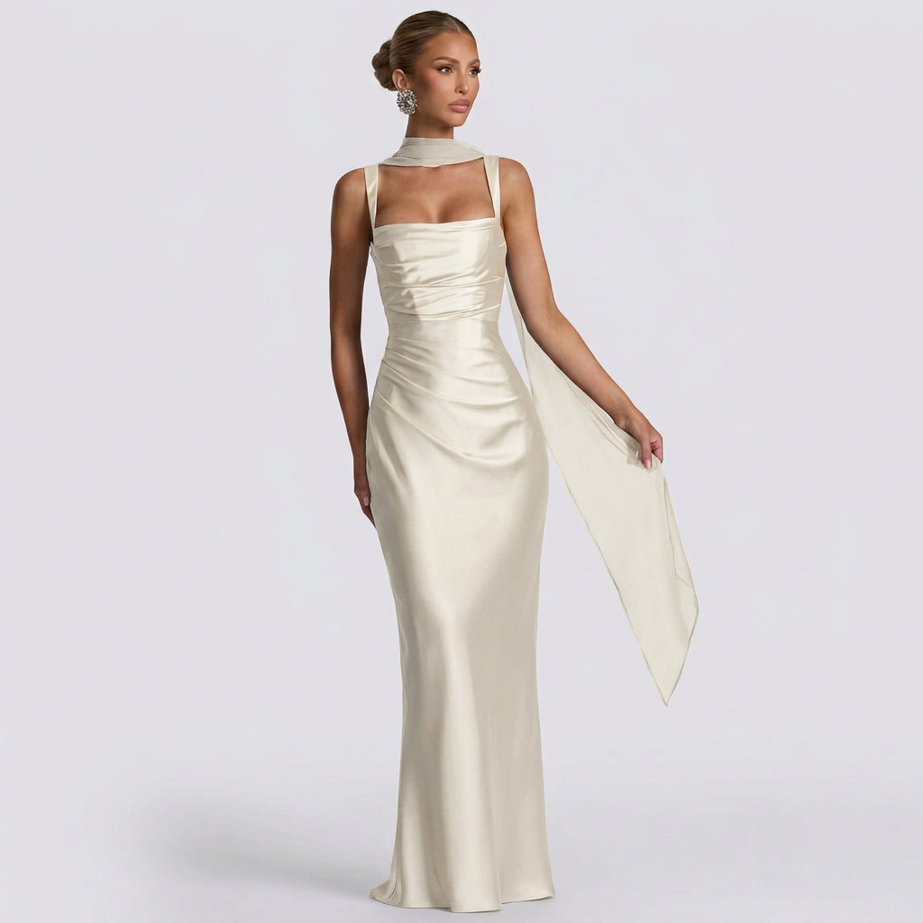Luana - Abito Maxi Elegante