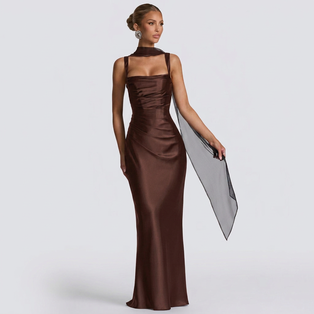 Luana - Abito Maxi Elegante