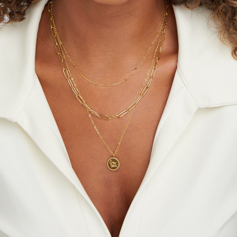 Collana a strati Janie Coin