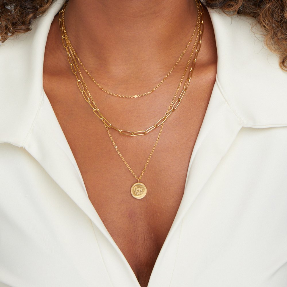 Collana a strati Janie Coin