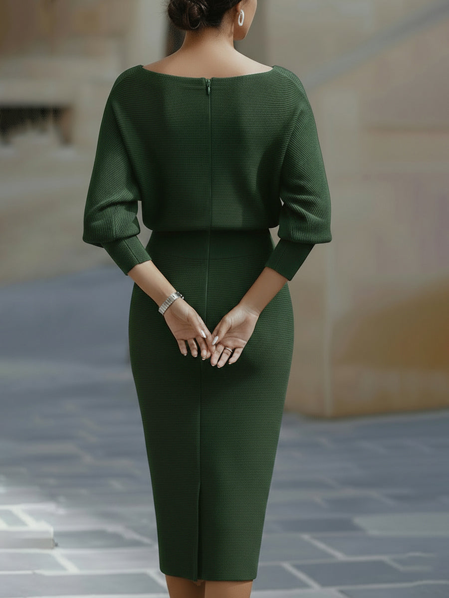 Elowira Midi Dress Eleganza Quotidiana