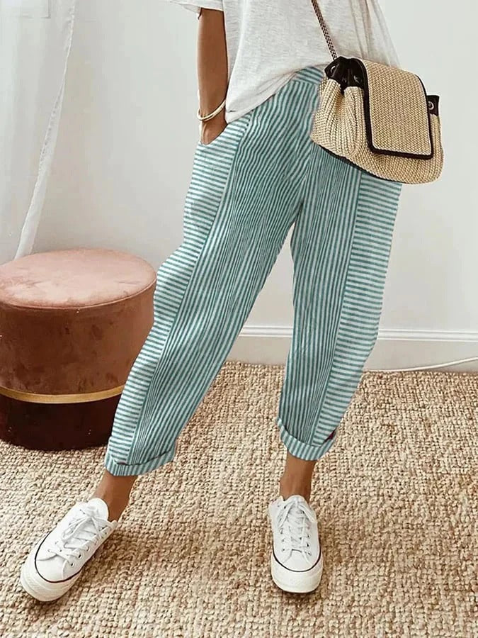 Lola | Pantaloni Estivi Casual con Vestibilità Ampia