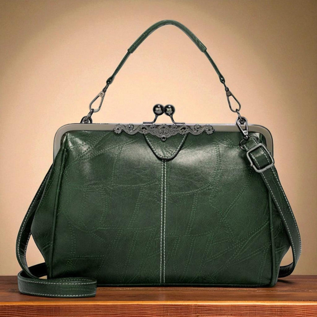 Vintage Bag with Snap Closure
