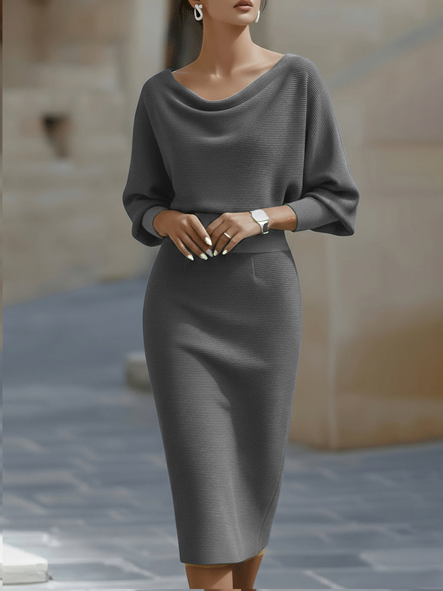 Elowira Midi Dress Eleganza Quotidiana