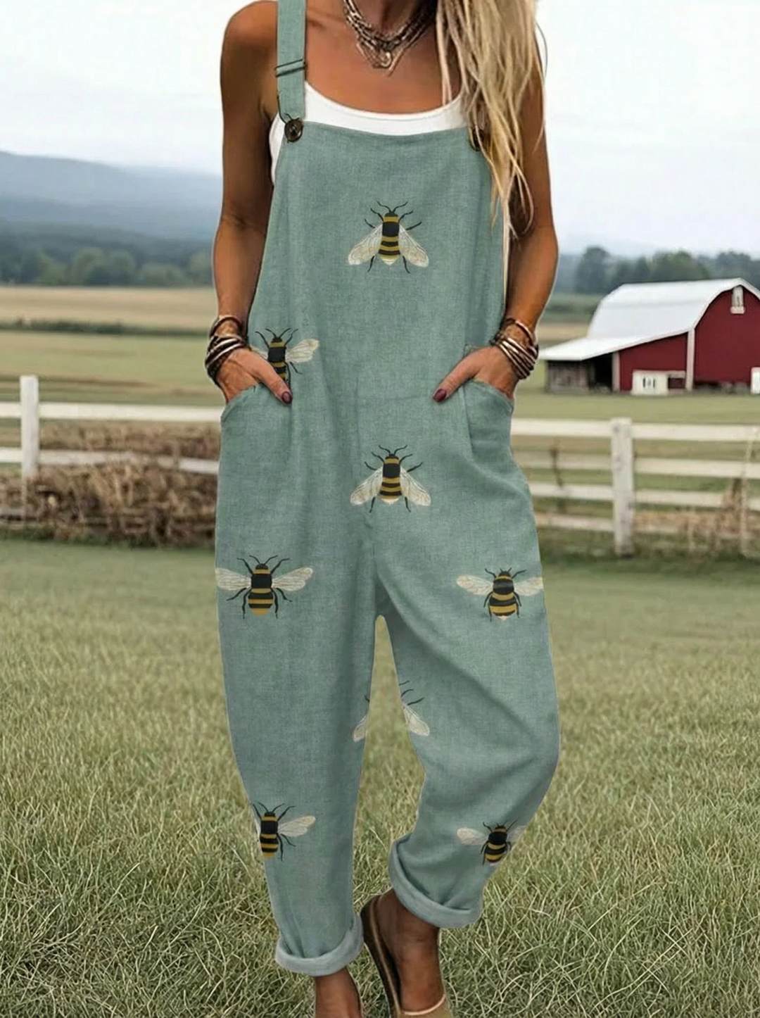 LS™ | Trendy Print Overalls