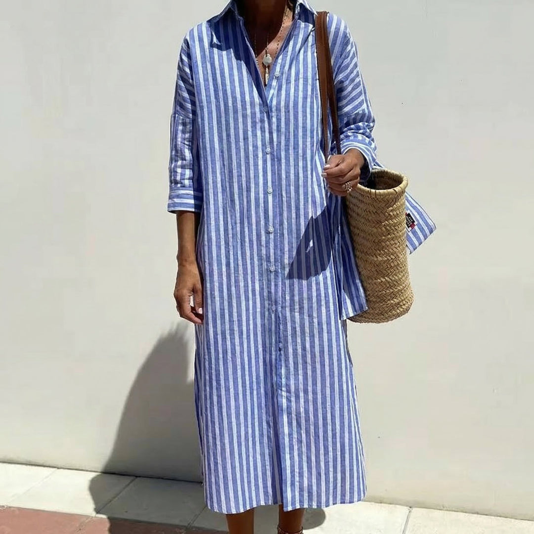 Skylar | Vestito Camicia a Righe