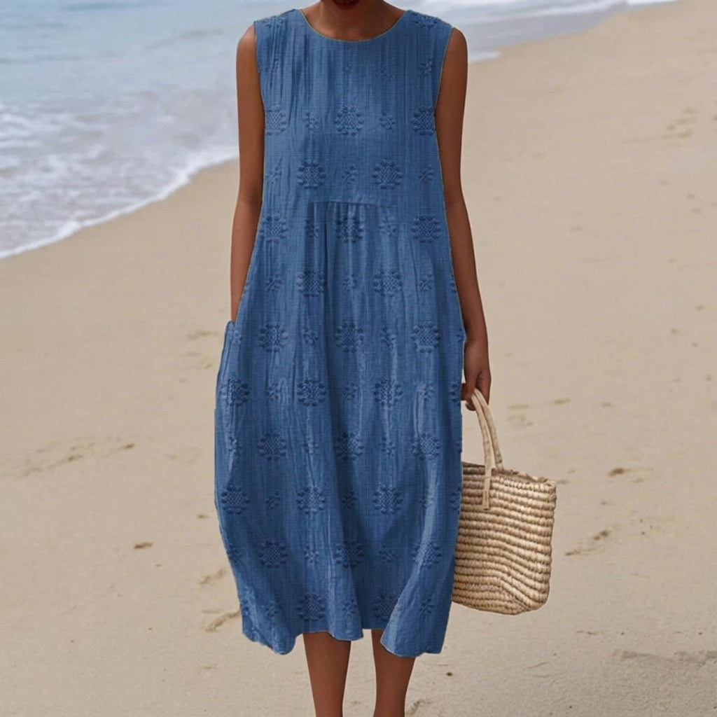 Audrey | Vestito Midi a Fantasia