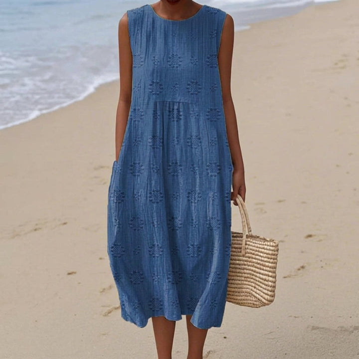 Audrey | Vestito Midi a Fantasia