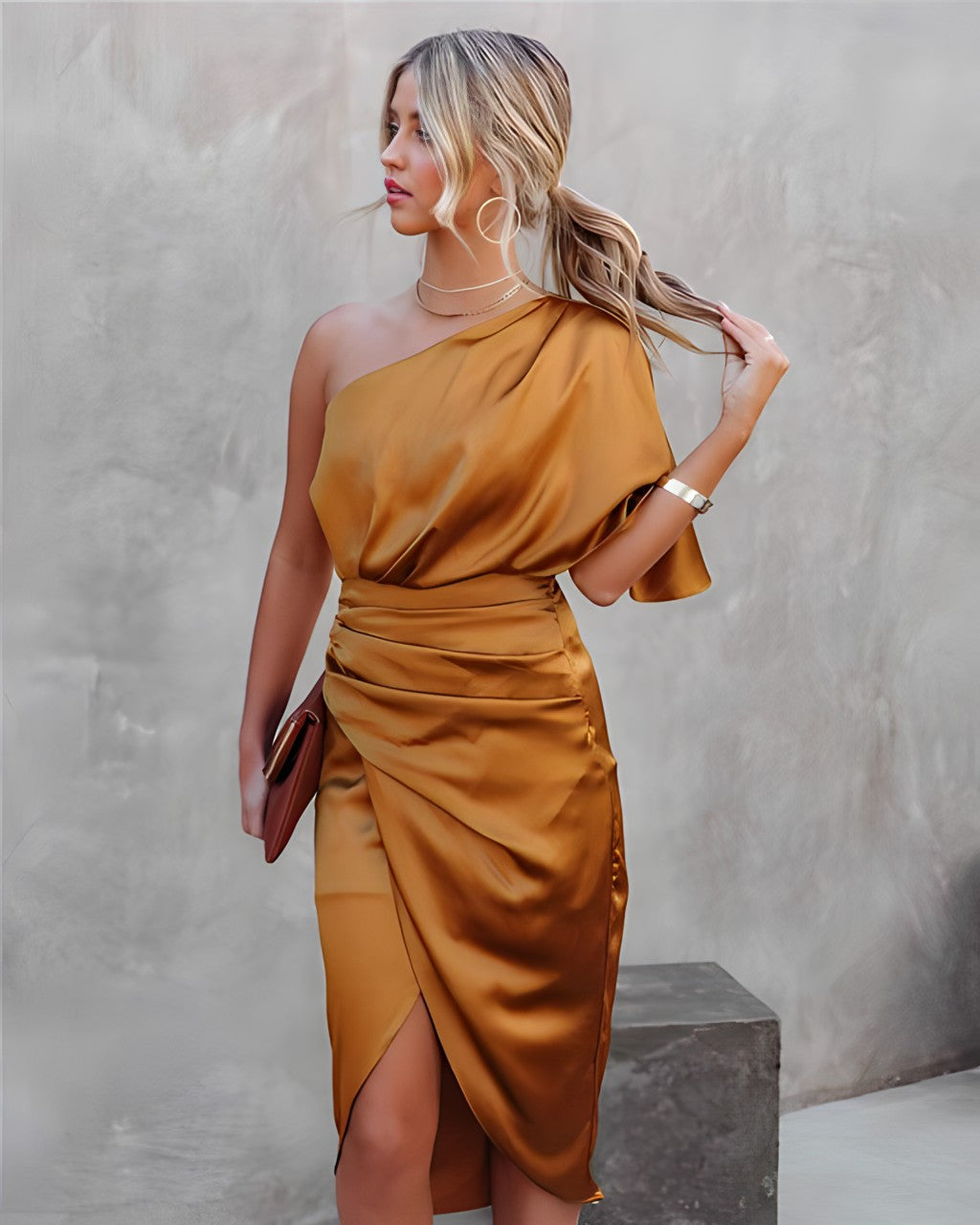 Allegra - Elegante abito da festa in seta