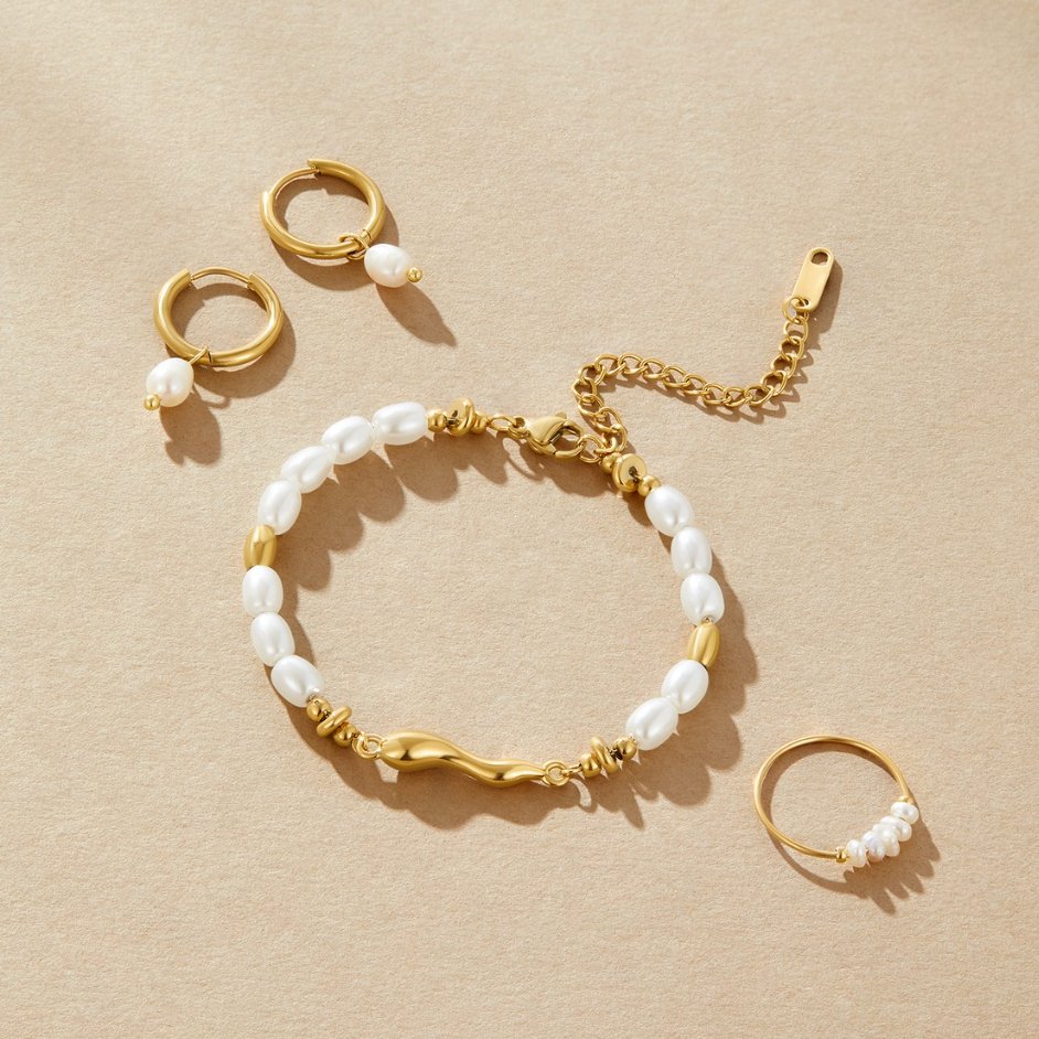 Bracciale in perle d'acqua dolce