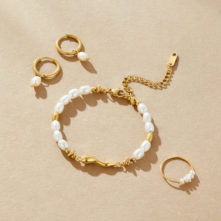 Bracciale in perle d'acqua dolce