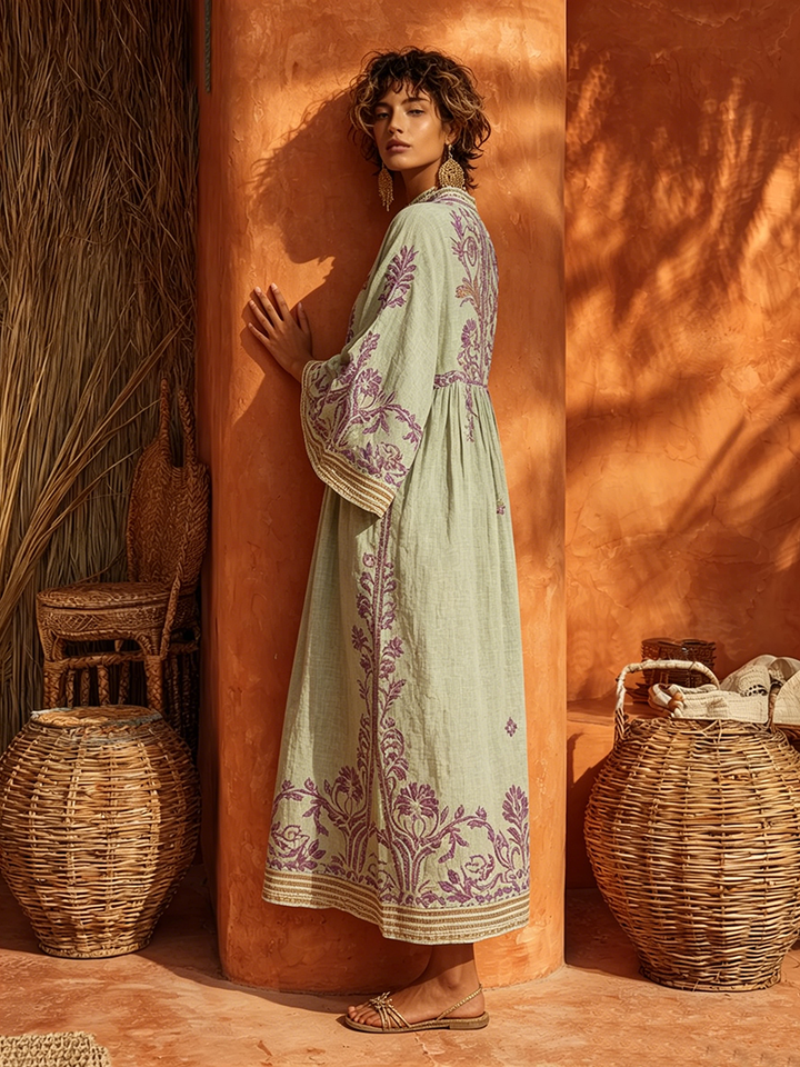 Celestina | Abito Boho con Charme Mediterraneo
