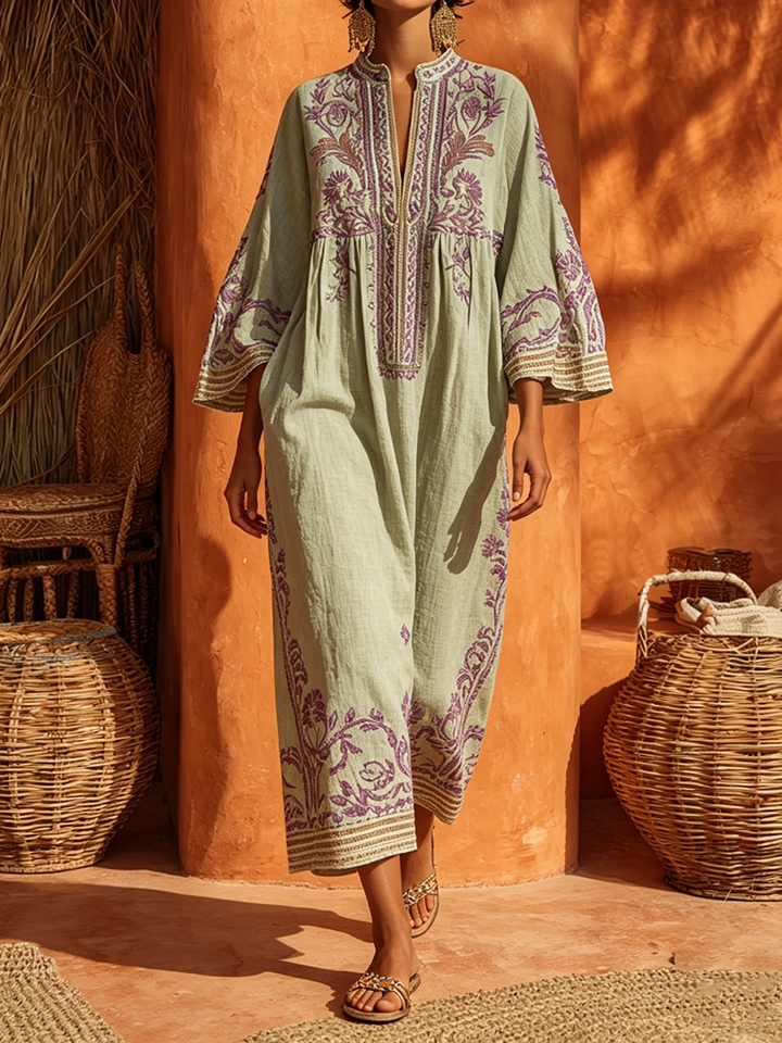 Celestina | Abito Boho con Charme Mediterraneo