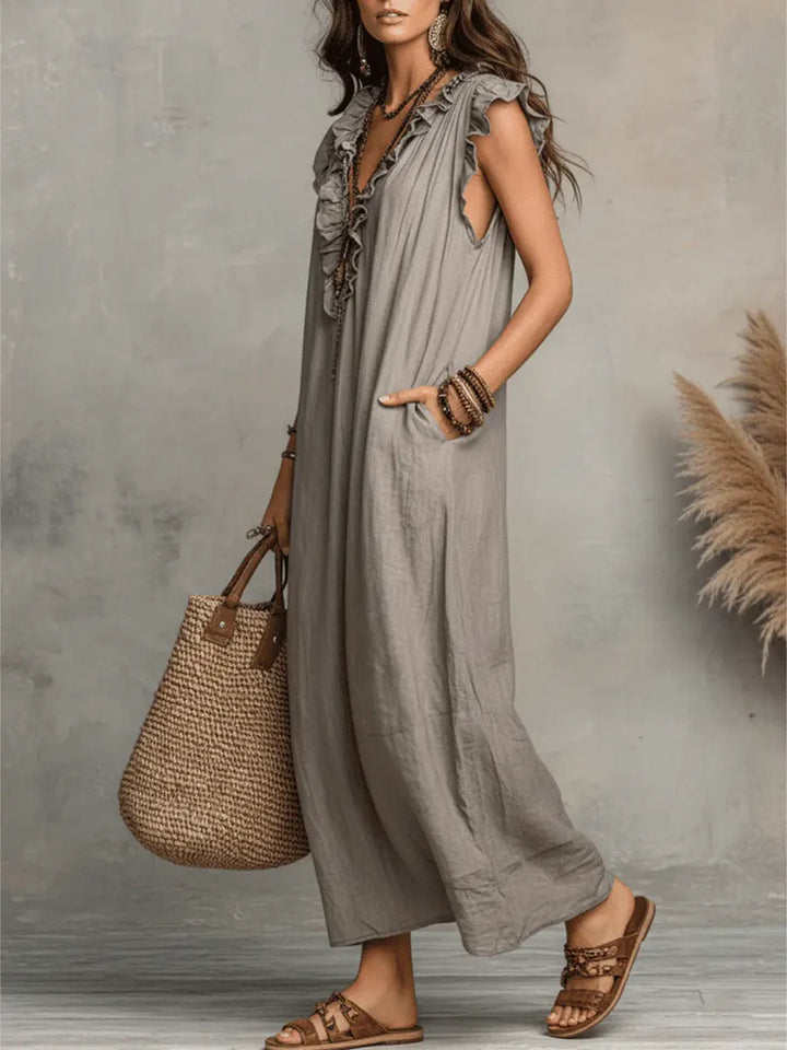 Camelia | Abito Bohemien Lungo