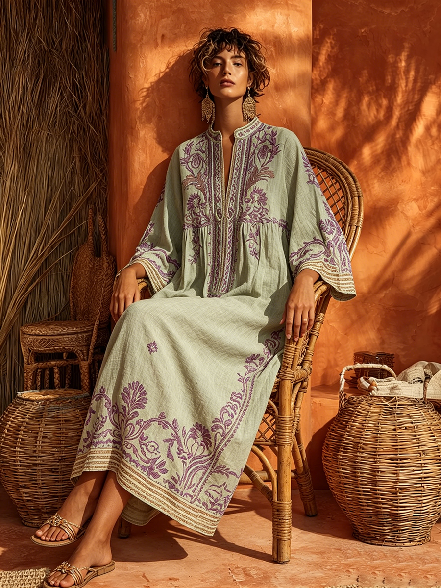Celestina | Abito Boho con Charme Mediterraneo